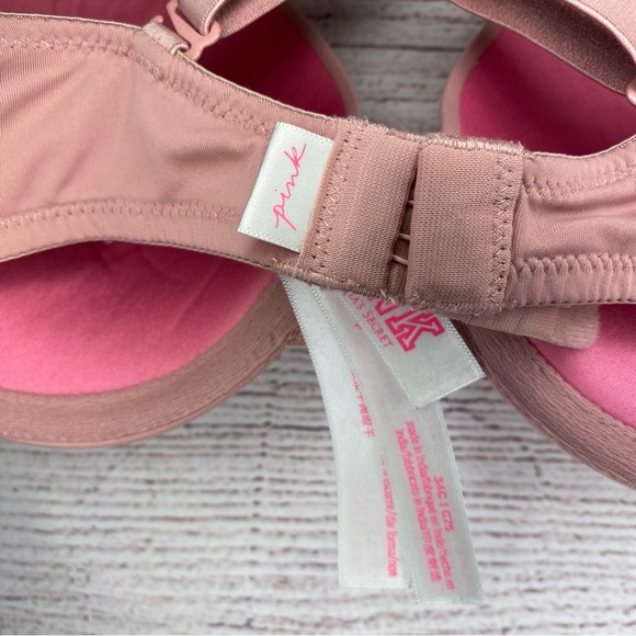 Pink by Victoria’s Secret blush pink wear everywhere push up bra. BOBO BRAS! - Picture 4 of 11